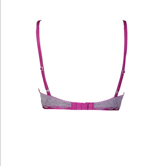 Gorgeous Fuchsia Lace T-Shirt Bra - Picture 3 of 5